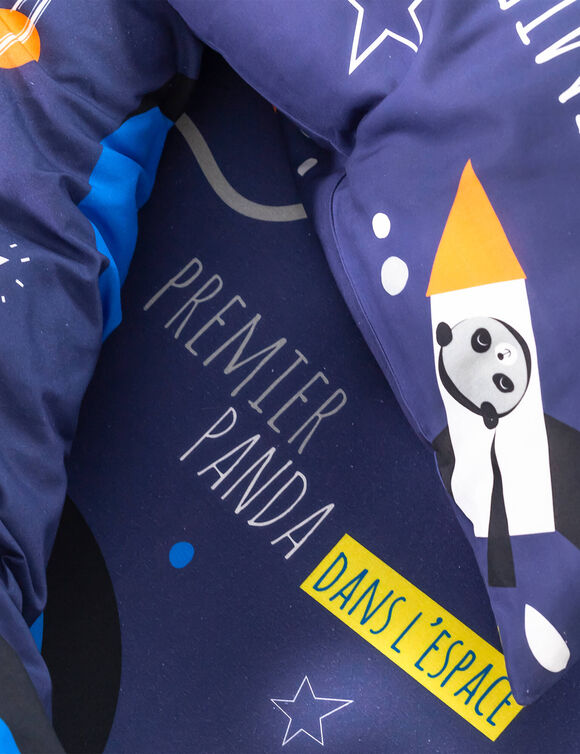 Bedlinnen voor kinderen Pao - katoen met ruimteprint (marine) Bedlinnen voor kinderen Pao - katoen met ruimteprint (marine)